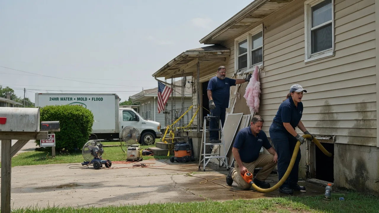 Water Damage Repair in Greenville, IN near me
